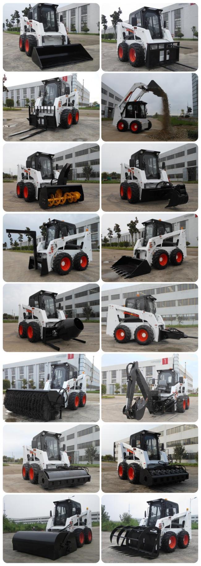 Manufacturer China Wheel Skid Steer Loader