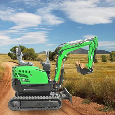 China Mini Excavator Digger hidráulico 1,3 Ton Micro Excavator à venda