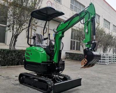 China China 1.3t Small Mini Excavator Digger With KUBOTA Diesel Engine for sale