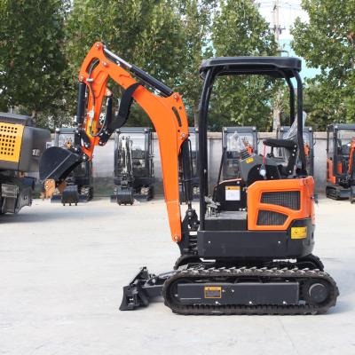 China New Mini Crawler Digger Excavator Machine Minibagger CE EUR Epa Engine 2Ton Mini Excavator for sale