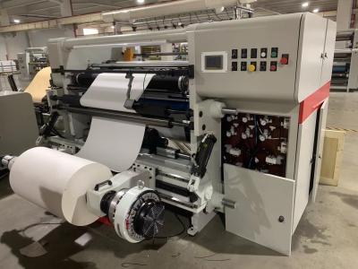 China 800mm PET Composite Plastic Film Slitting Machine Roll To Roll Slitting Machine en venta