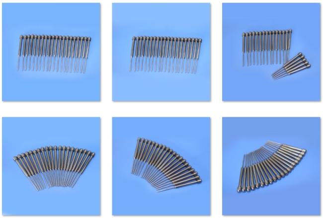 Industrial grade high strength tungsten carbide punch pin for precision manufacturing applications
