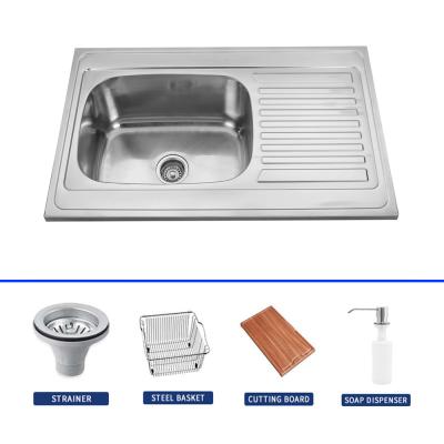 China OEM Top Mount Apron Sink With 3 Faucet Holes / Sink Dimensions for sale