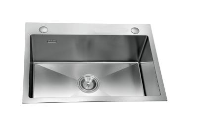 China 1.0mm 1.2mm Above Counter Kitchen Sink for sale