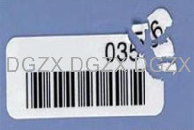 China Custom Printed Eggshell Sticker Tamper Proof Security Label Sticker For Packing for sale