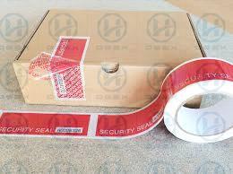 China VOID OPEN Custom Printed Security Tape Tamper Evident Sealing Tape For Packing for sale