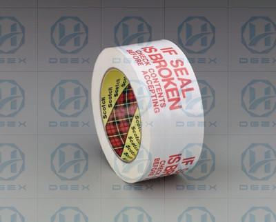 China Security Void Tape / Printed Packing Tape Resistance Based Material for sale