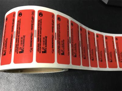 China Anti -Magnet Theft Tamper Evident Security Label Void Open Sticker for sale