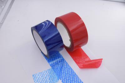 China Void Open Warranty Sealing Tape Waterproof Tamper Evident Security Tape For Packing for sale