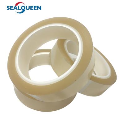 China Customized Easy Tear PET Transparent Packing Tape For Mailing for sale