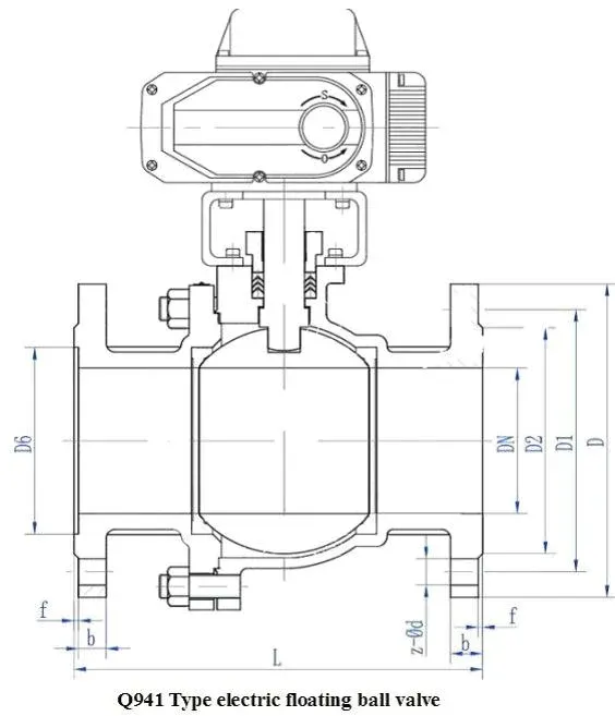 Stainless Steel Electric Motorized Ball Valve