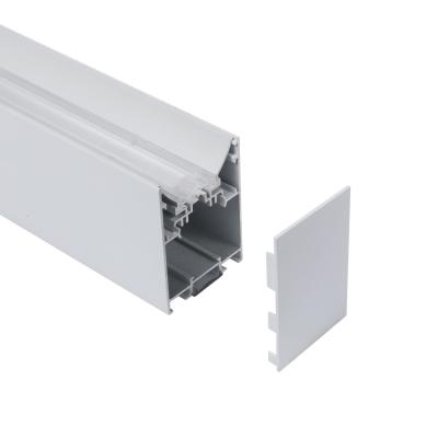 China 6063 T5 Surface Mounted LED Profile Suspended LED Linear Lights With Four Beam Angles for sale