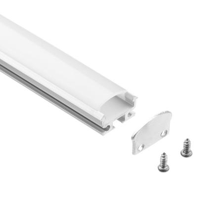 China El canal de aluminio del perfil de la luz de tira YD-06 LED anodizó longitud modificada para requisitos particulares en venta