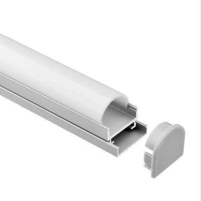 Chine La LED ronde allumant les canaux légers en aluminium de bande d'extrusions a anodisé à vendre