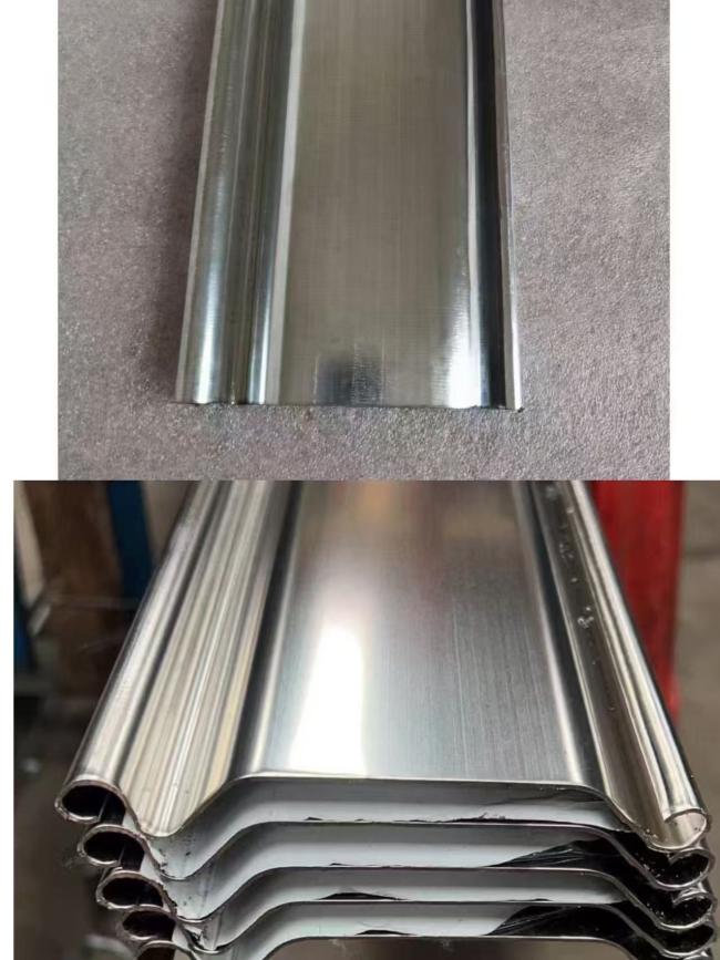 High-quality stainless steel roller shutter slats for crystal shutter systems