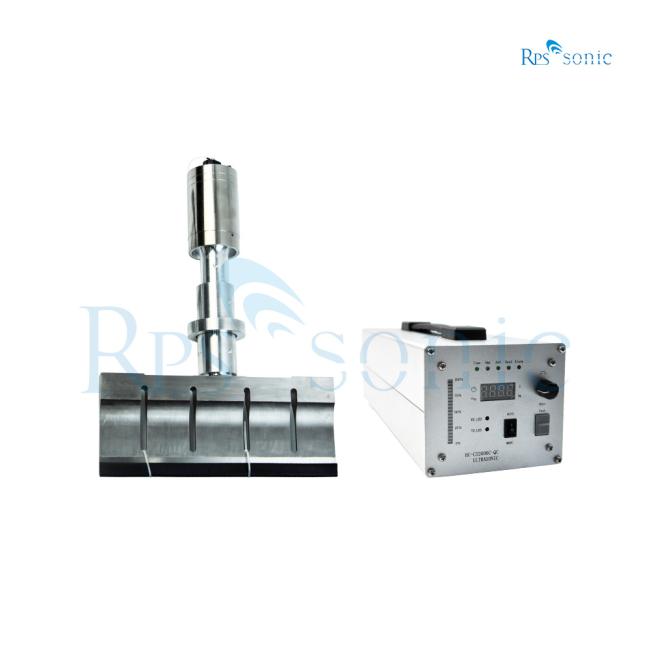 Ultrasonic food cutting machine for saausage cutting pork beef