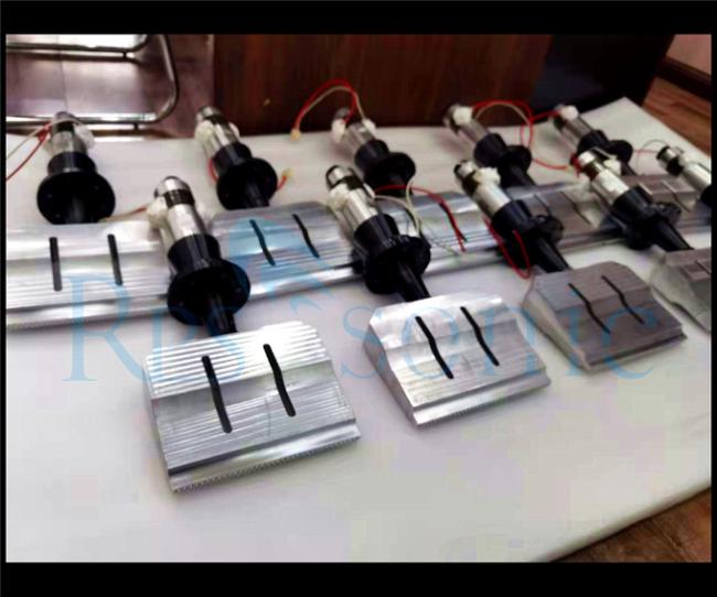 15khz 2600w Ultrasonic Welding Tool For PP PET Belt Welded Geogrid 2