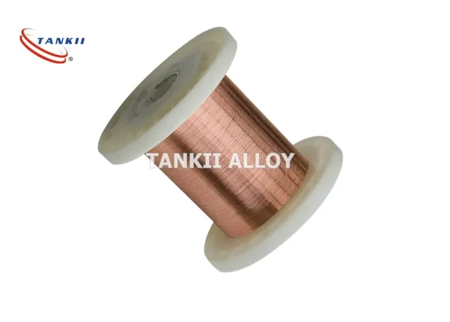 0.05mm CuNi23 Resistance Copper Nickel Alloy Price Wire