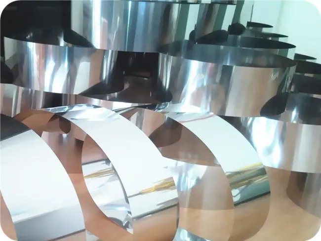 0.01mm-0.3mm Pure Nickel Foil Roll / Thin Nickel Tape 99.9% Purity UNS N02200 Ni200 for MLCC & EV Battery Tab