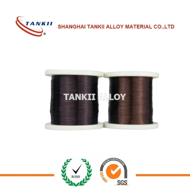 6J22 Karma Alloy Enameled Wire with Polyimide Insulation