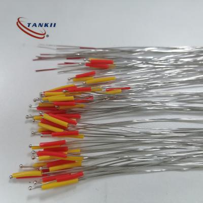 China Tankii 0.05mm Round Thermocouple Bare Wire Temperature Range 0°C To +1600°C for sale