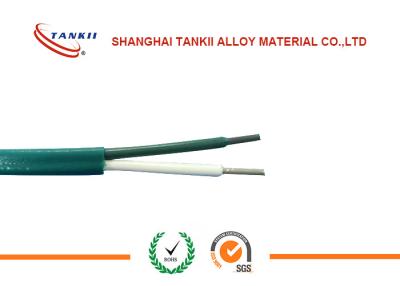 Chine Type simple du fil K d'A.W.G. 24 fil d'extension de thermocouple/fil positif jaune et rouge avec l'isolation de fibre de verre à vendre