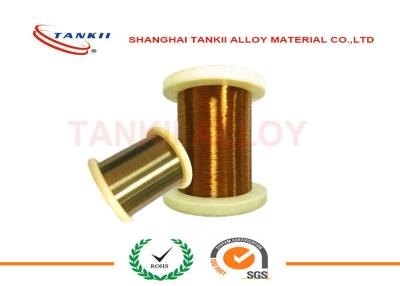 China Enamelled Manganin Resistance Wire for Precision Instrument , Enamelled Wire 0.018mm - 3.0mm for sale