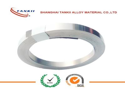 China Tira de acero magnética suave de las aleaciones de Ni50Fe plata del punto de 500 curies para el amplificador magnético en venta