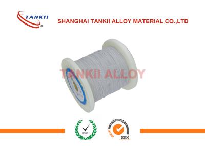 Chine Fil blanc 0.5mm de nichrome d'alliage de Nicr de matériel d'isolation de Fep pour des éléments de chauffe à vendre