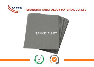 China 18650 Nickel Strip 1.6x250x350mm , Nickel Foam 9996 Sheet Silver Gray Surface for sale