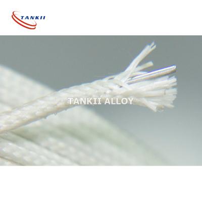 China O fio do nicromo da fibra de vidro da resistência térmica/fibra de vidro de grande resistência isolou o cabo à venda