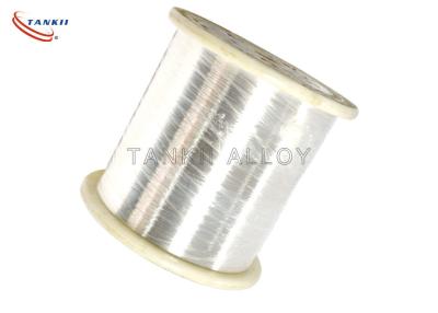 China 0.08mm Super Fine Silver Plated Precision Alloy Copper Wire For Inner Cable Conductor for sale