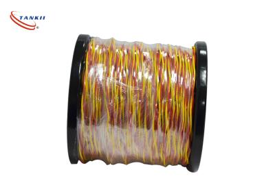 China 2*0.711mm Thermocouple Cable K Type With Fiberglass Insulation Withstanding 1000 Degrees for sale