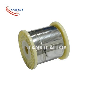 China NiCr8020 Flat Nichrome Alloy Wire For Vacuum Sealing Machine Heating Element en venta
