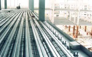Steel floor deck