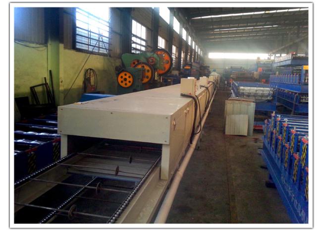 Glazed zinc stone coating roof antique tiles color coated glazed steel making machine