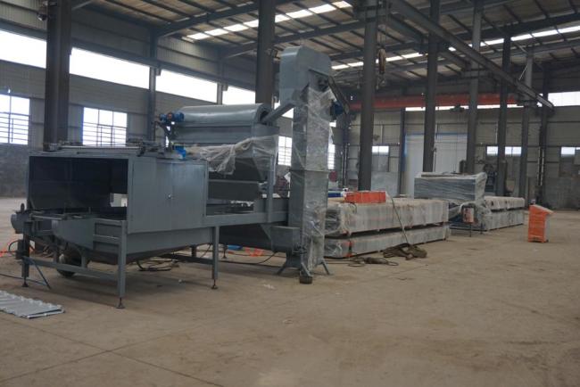 Glazed zinc stone coating roof antique tiles color coated glazed steel making machine