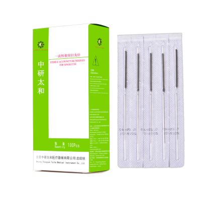 China Dialysis Stainless Steel Acupuncture Needles Disposable Sujok Acupuncture Needles for sale