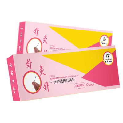 China 100pcs Sterile Detox Disposable Acupuncture Needles For Blood Circulation for sale