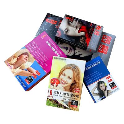 China Waterproof RC 260gsm Satin Paper , 3x5 Photo Paper White For Inkjet Printer for sale