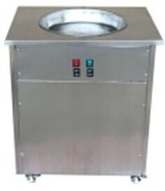 China Verde y máquina frita salud del fabricante de helado con las solas cacerolas del pote 6 en venta