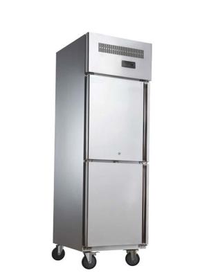 China Kitchen Industrial Upright Freezer Stainless Steel Commercial Chiller 1 / 2 / 3 Doors for sale