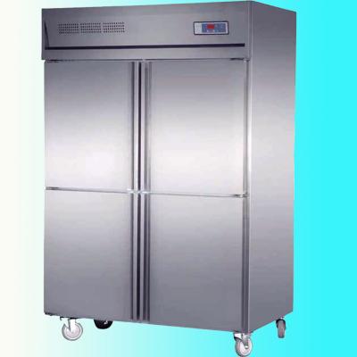 China 0°C - 10°C Commercial Upright Freezer Refrigeration Equipment Stainless Steel Fridge for sale