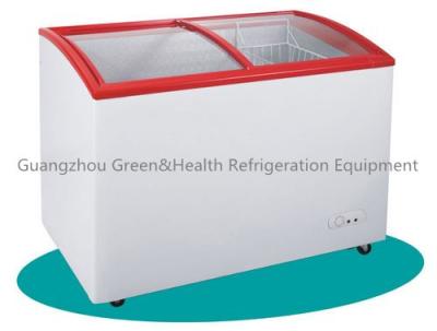 China White / Silver Low Energy Chest Deep Freezer Defrost LED Display for sale
