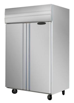 China Deep 1600L Commercial Upright Freezer With Full Solid Door Low Energy for sale