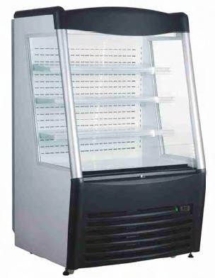 China Refrigerador del escaparate del diseñador caja del refrigerador/verticalmente del gabinete/de la Multi-cubierta/de la exhibición abiertos del supermercado en venta