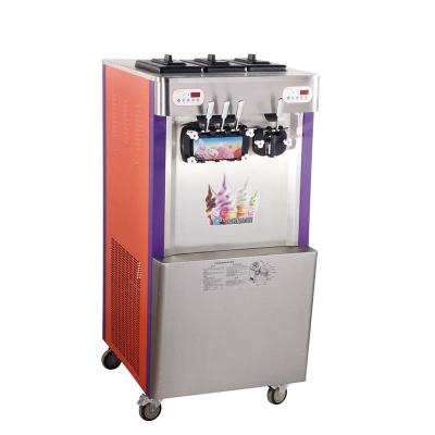 China Vertical Helado Maker Stainless 3 Favor Gelato Machine For Business for sale