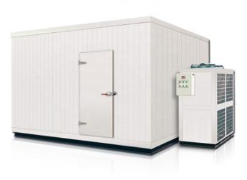 China Polyurethane Mobile Modular Freezer Cold Room For Meat And Fish for sale