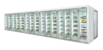 China Sala de armazenamento frio do líquido refrigerante de R404a com carga traseira para o supermercado à venda