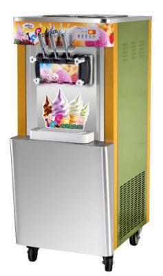 China LED Display Ice Cream Making Machines Commercial for sale